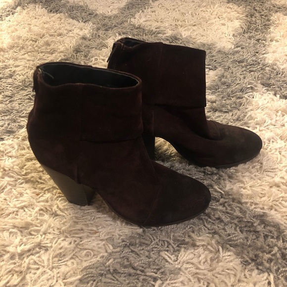 Rag & Bone Suede Booties - Picture 4 of 8